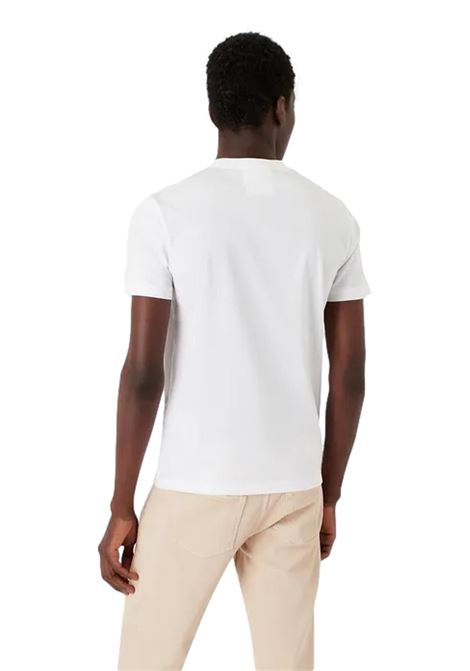 T-shirt in jersey con logo jacquard EMPORIO ARMANI | T-shirt | 8N1TD2 1JGYZ0147